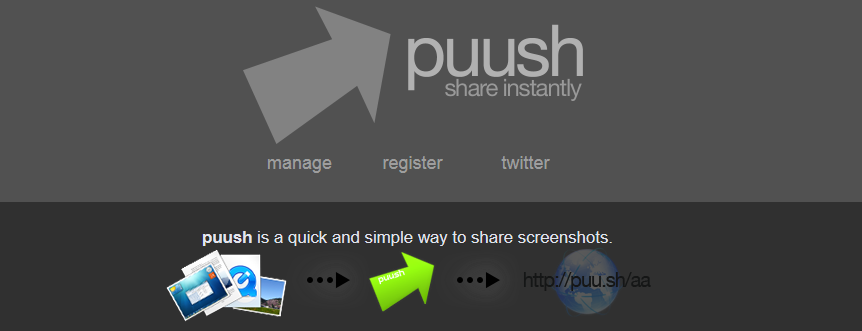 Puush Easily Take Screenshots